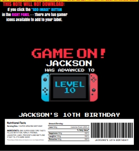 SEM-Switch-Blue Red-Hershey candy wrap/label-V2 design preview