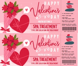 SEM-Valentine-SPA Voucher-candy/flowers: SEM-Valentine-SPA Voucher-candy/flowers
