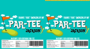 SEM-Golf Hershey's Candy Label-Clouds design preview