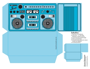 SEM-Boom Box-BLUE design preview