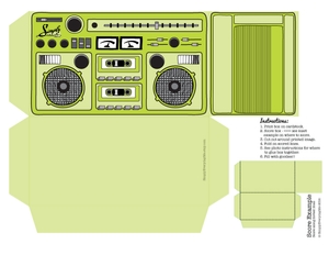 SEM-Boom Box-GREEN design preview