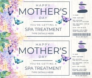 SEM-Mother's Day-SPA-Voucher-Lilacs design preview