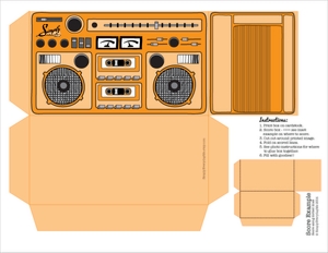 SEM-Boom Box-ORANGE design preview
