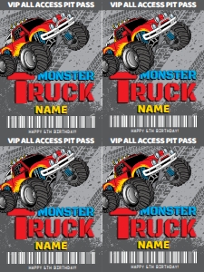 SEM-Monster Truck Badge-3x4: SEM-Monster Truck Badge