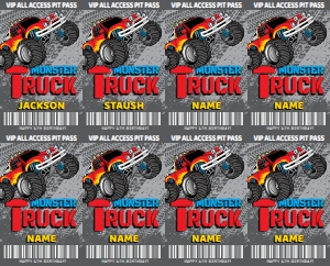 SEM-Monster Truck Badge: SEM-Monster Truck Badge