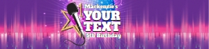 SEM-Rock/PopStar Water Bottle-Your Text design preview