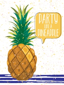 SEM-Pineapple Sunglasses-GAME-18X24 design preview