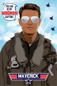 SEM-Top Gun-Fighter Pilot–GAME-20x30 design preview