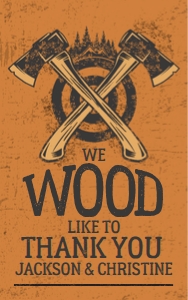 SEM-Axe Throwing TAG-2.5x4-WOOD: SEM-Axe Throwing TAG-2.5x4-WOOD