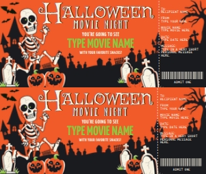 SEM-Halloween Movie Night Voucher-22 ora design preview