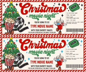 SEM-Retro Xmas Movie Night Voucher: SEM-Retro Xmas Movie Night Voucher
