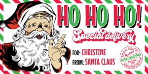SEM-Christmas Santa-Bright-Tag-Special Delivery-V3 design preview