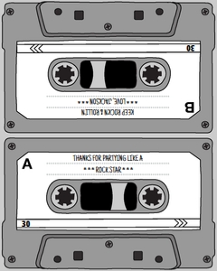 SEM-Cassette-Treat Topper-Gray: SEM-Cassette-Treat Topper-Gray