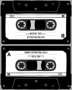 SEM-Cassette-Treat Topper-Black: SEM-Cassette-Treat Topper-Black