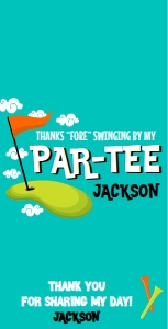 SEM-Golf Mini Candy Label-Clouds design preview