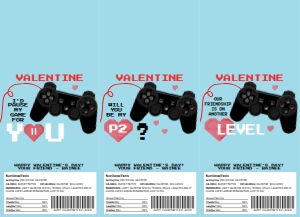 SEM-Game Controller PS Kit Kat Label-Valentine design preview