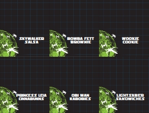 SEM-Star Wars ROGUE ONE-food labels-green-6up design preview