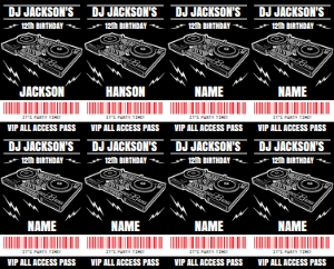 SEM-DJ PARTY Badge-SM design preview