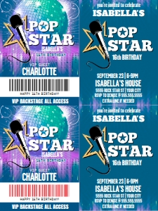 SEM-POP Star Badge/Invite-V2-3x4-TPB: SEM-POP Star Badge/Invite-V2-TPB