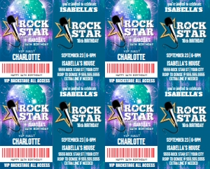 SEM-ROCK Star Badge/Invite-V2-TPB design preview