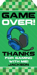 SEM-Gamer Favor Tag - Minecraft-headset: SEM-Gamer Favor Tag - Minecraft-headset