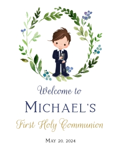FC10 8X10: FC013 WELCOME SIGN