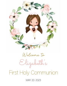 FC013 11x14: FC013 WELCOME SIGN