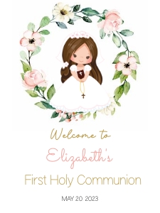 FC013 18X24: FC013 WELCOME SIGN