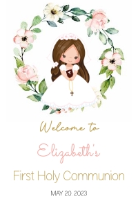 FC013 20X30: FC013 WELCOME SIGN