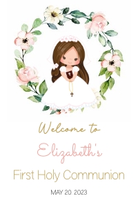 FC013 24X36: FC013 WELCOME SIGN