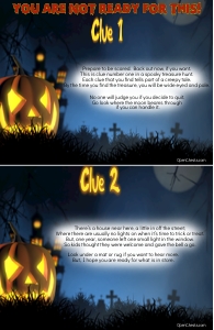 THC1713a: Clues 1 & 2: THC1713: Halloween Ghost Story