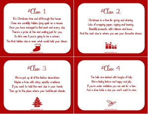 THC1775a: Xmas Clues 1-4: THC1775: Xmas Indoor