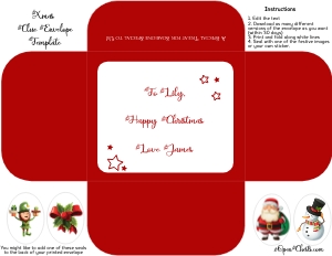 Envelope: Xmas: THC1775: Xmas Indoor