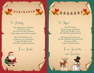 THC1776e Final message options: THC1776: xmas riddles