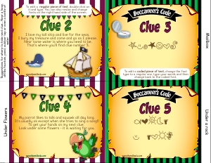 THC1748b: Clues 2-5: THC1748: capt cutlass outdoor maroon