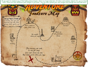 THC1779j: Map: THC1779 Outdoor Adventure Clues