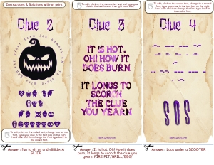 TTHC2704g: Team 2 Clues 2-4: TTHC2704: Teams Creepy Clowns