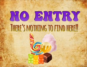THC1809: Out of bounds poster: THC1809: Candy Quest Puzzles