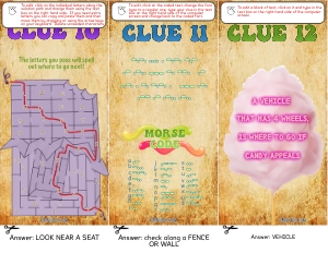 THC1809d: Candy Clues 10-12: THC1809: Candy Quest Puzzles