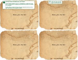 THC1811 ULTIMATE RIDDLE TREASURE HUNT design preview