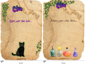 THC1810k: Magic Extra Clues: THC1810: Magical Garden Treasure Hunt