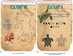 THC1819h: Sea Adventure Clues 10 & 11: THC1819: Beach Adventure