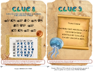 THC1819g: Sea Adventure Clues 8 & 9: THC1819: Beach Adventure