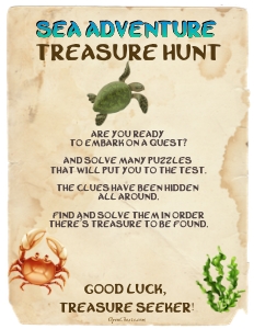 THC1819a: Sea Adventure Start: THC1819: Beach Adventure