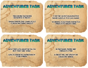THC1819p: Tasks: THC1819: Beach Adventure