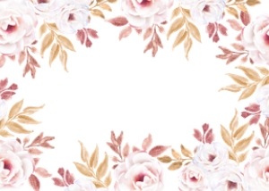 DustyPink - Backside 57: 1st Birthday - Gold&Dusty Pink