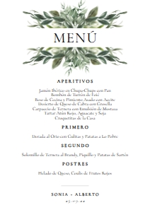 106 MENU EUCALIPTO: 5694247960737