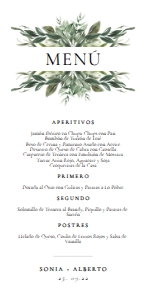 106 MENU 9.5X19,5 EUCALIPTO: 5694247960737