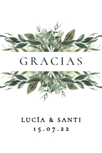 106 ETIQUETAS REGALOS EUCALIPTO 4x6: 5694247960737