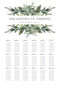 106 PLANO ASIENTOS EUCALIPTO: 5694247960737